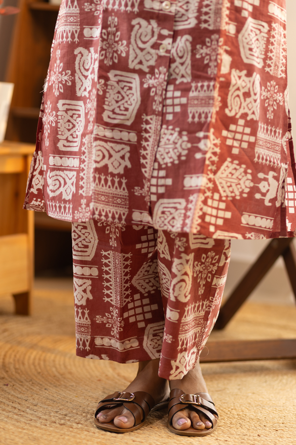 Rust Feeding Co-ord Set