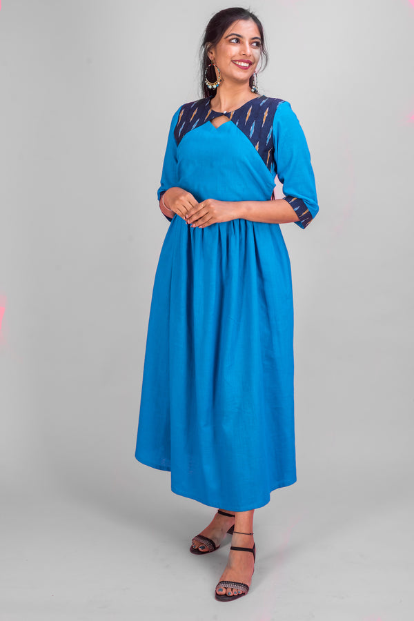 Deep Blue Ikat Maxi Meera Bharadwaj Deep Blue Ikat Maxi Meera Bharadwaj